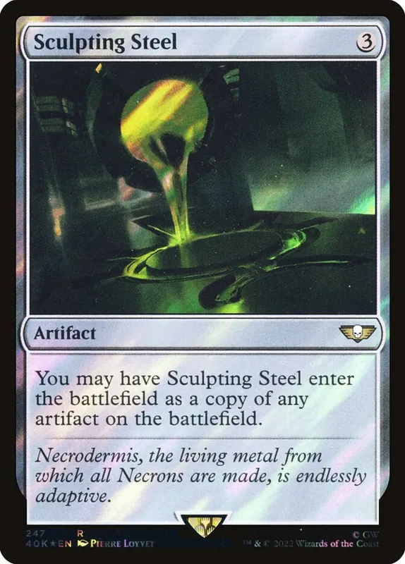 Sculpting Steel [Warhammer 40,000 Commander]