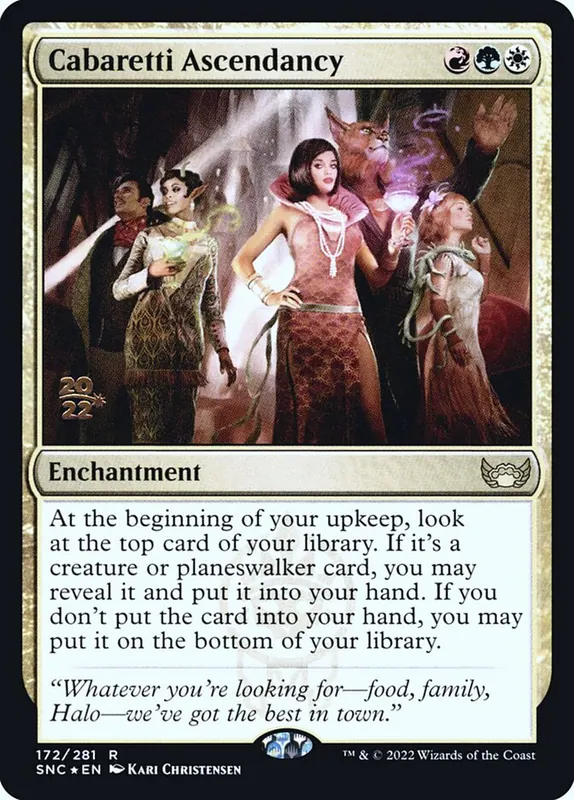Cabaretti Ascendancy [Streets of New Capenna Promos]