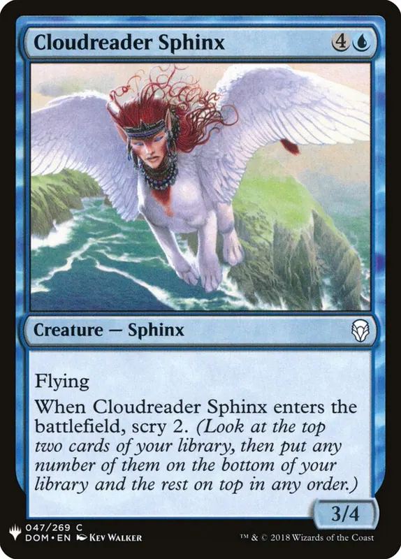 Cloudreader Sphinx [The List]