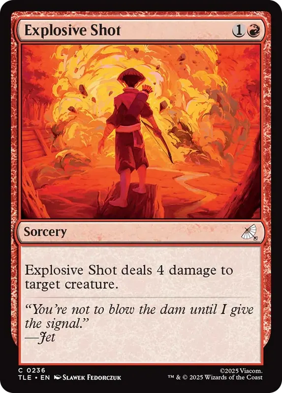 Explosive Shot [Avatar: The Last Airbender: Eternal-Legal]