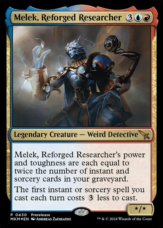 Melek, Reforged Researcher [Murders at Karlov Manor]