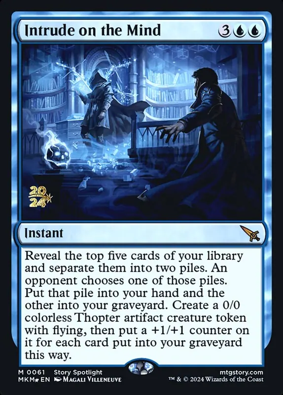Intrude on the Mind [Murders at Karlov Manor Promos]