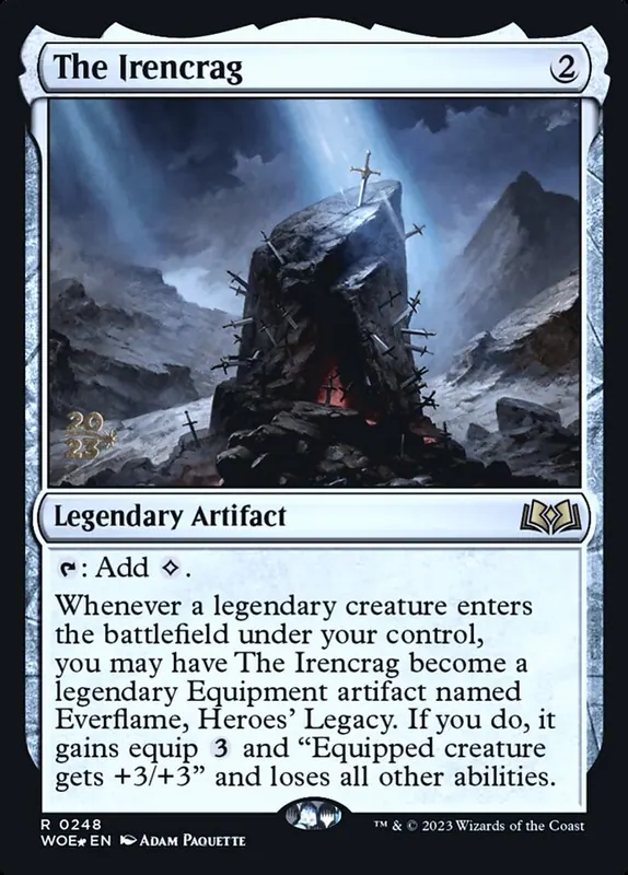 The Irencrag [Wilds of Eldraine Promos]
