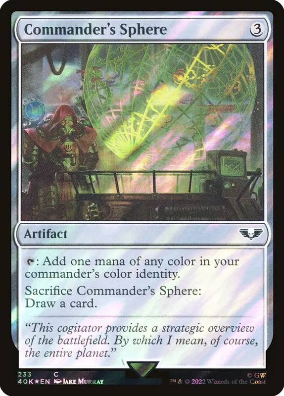 Commander's Sphere [Warhammer 40,000 Commander]