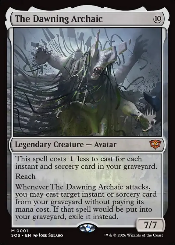 The Dawning Archaic [Secrets of Strixhaven Promos]