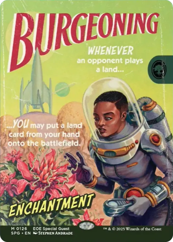 Burgeoning (Showcase) [Edge of Eternities Special Guests]
