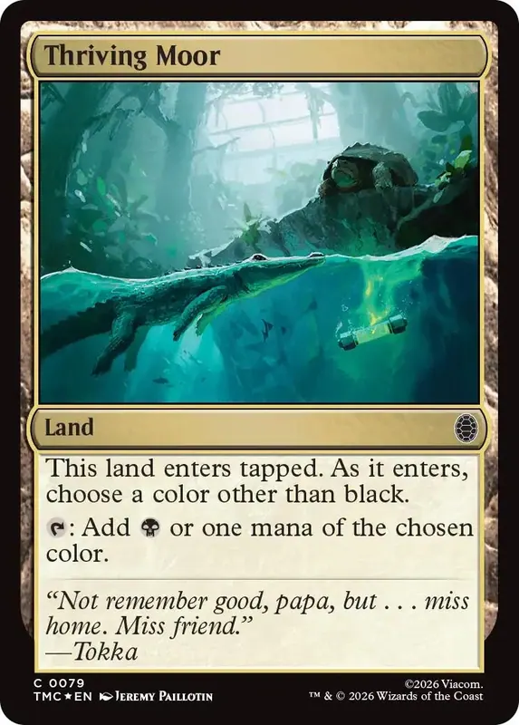 Thriving Moor (Surge Foil) [Teenage Mutant Ninja Turtles Commander]