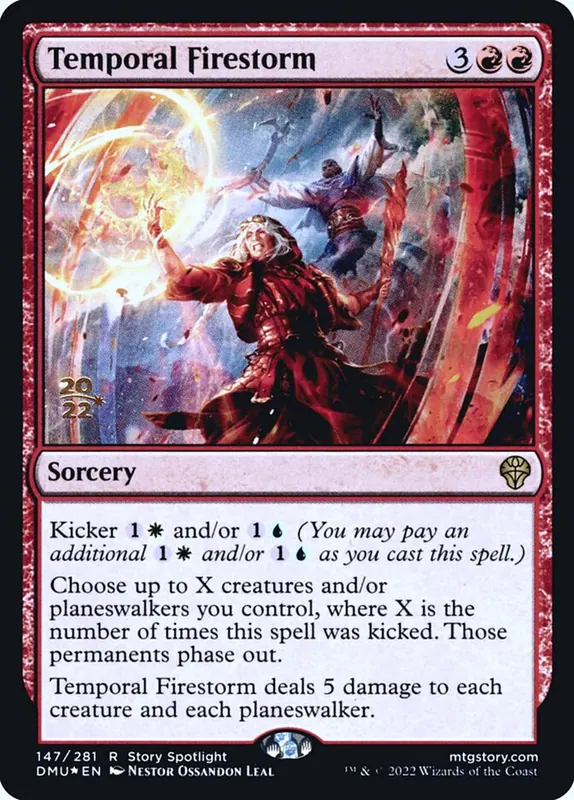 Temporal Firestorm [Dominaria United Promos]