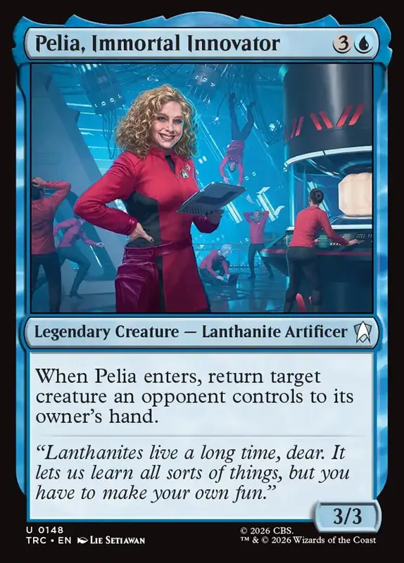 Pelia, Immortal Innovator [Star Trek Commander]