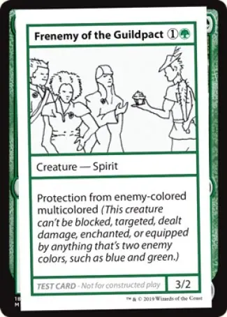 Frenemy of the Guildpact (2021 Edition) [Mystery Booster Playtest Cards]