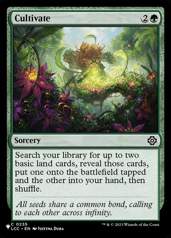 Cultivate [The List]