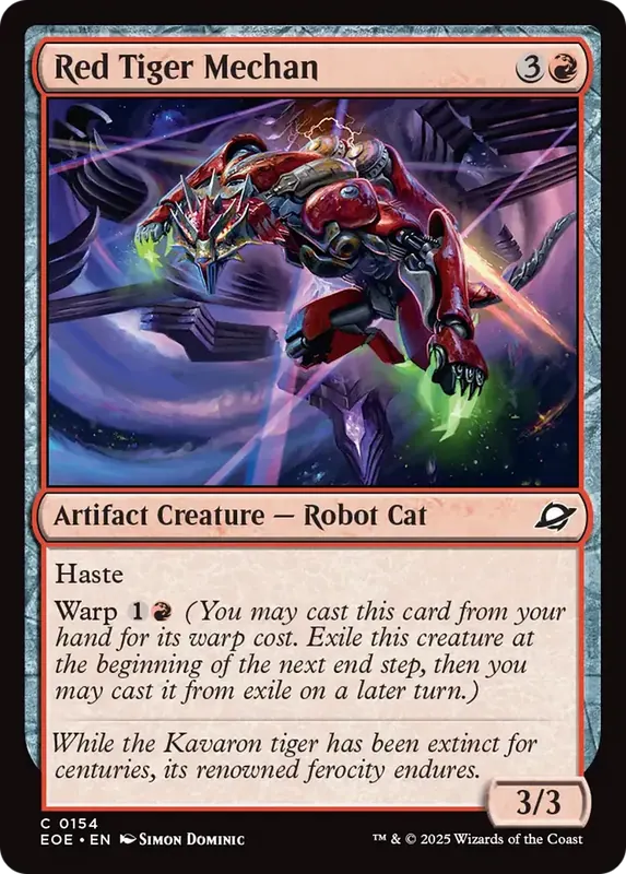 Red Tiger Mechan [Edge of Eternities]