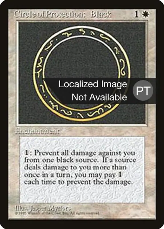 Circle of Protection: Black [Fourth Edition (Foreign Black Border)]