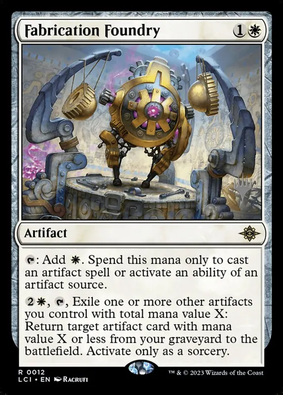 Fabrication Foundry [The Lost Caverns of Ixalan Promos]