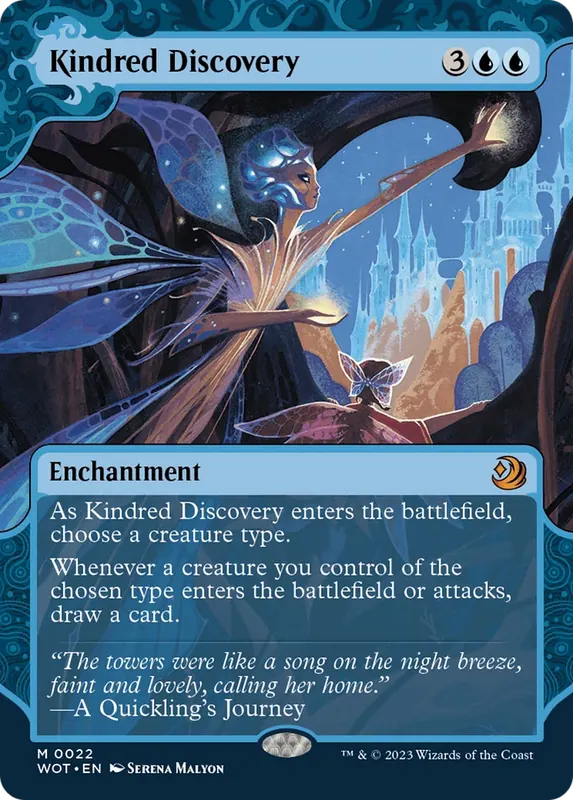 Kindred Discovery [Wilds of Eldraine: Enchanting Tales] - Español