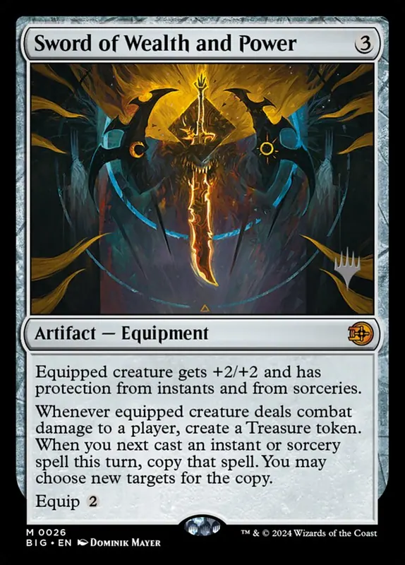 Sword of Wealth and Power [The Big Score Promos]