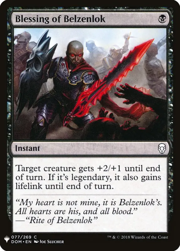 Blessing of Belzenlok [The List]