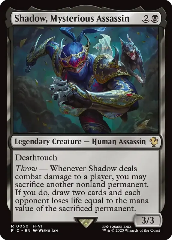 Shadow, Mysterious Assassin [FINAL FANTASY Commander]