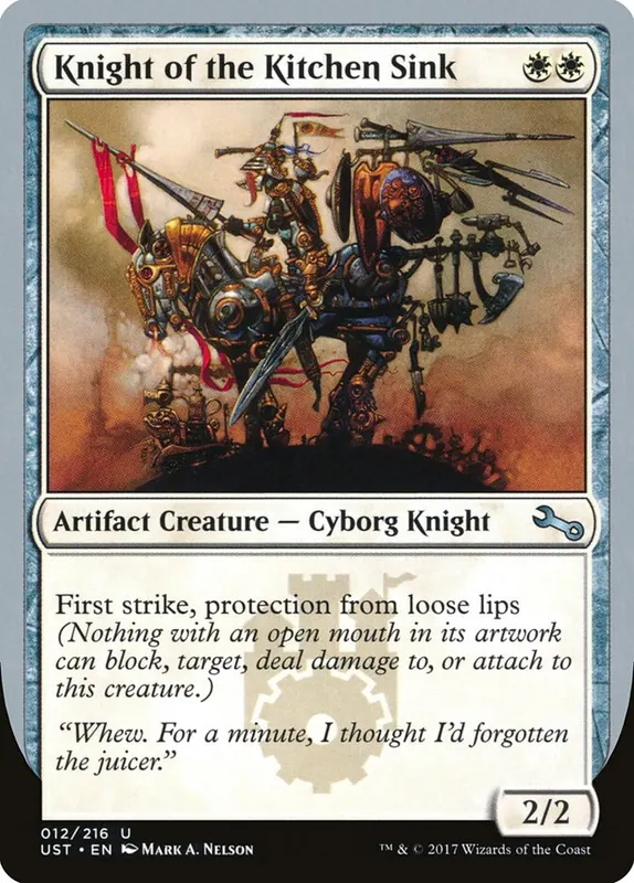 Knight of the Kitchen Sink [Unstable]