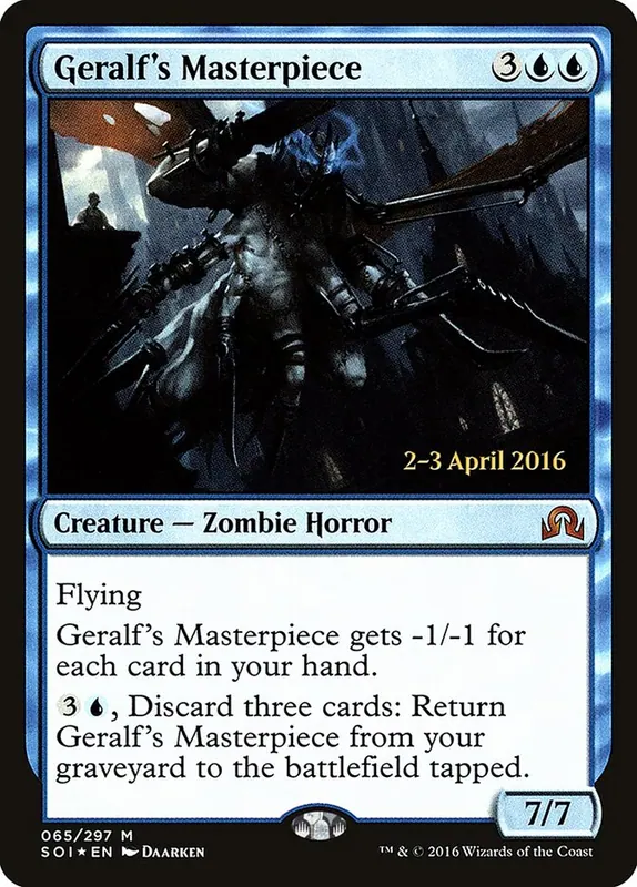 Geralf's Masterpiece [Shadows over Innistrad Promos]