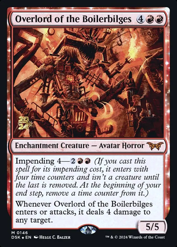 Overlord of the Boilerbilges [Duskmourn: House of Horror Promos]