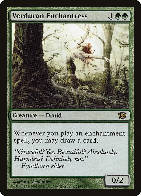 Verduran Enchantress [Eighth Edition]