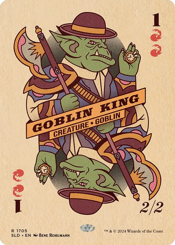 Goblin King (1705) [Secret Lair Drop Series]