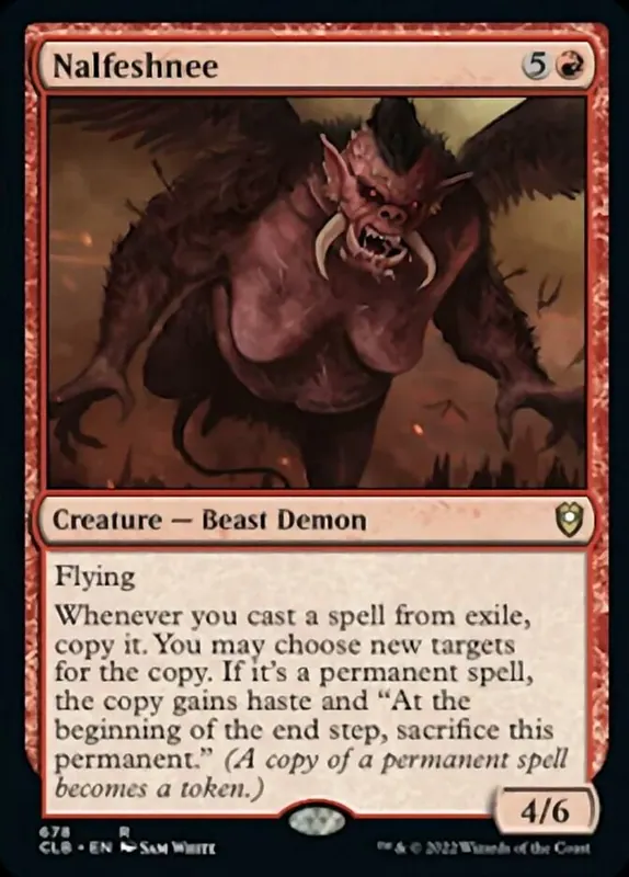 Nalfeshnee [Commander Legends: Battle for Baldur's Gate] - Español