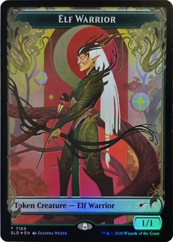 Elf Warrior Token (7169) [Secret Lair Drop Series]
