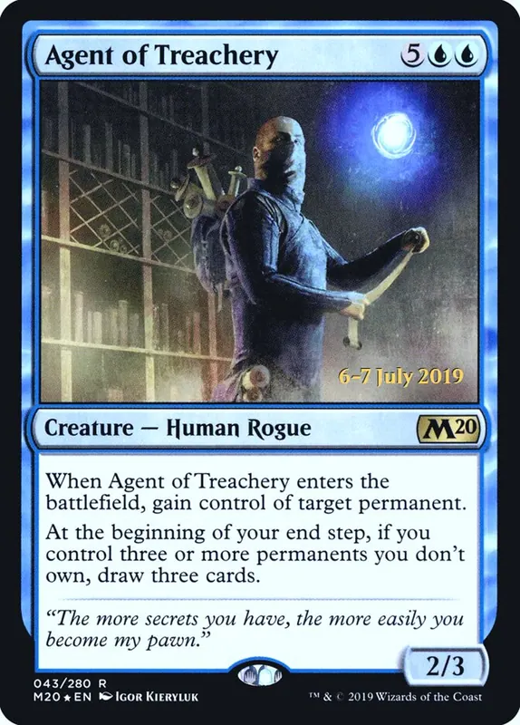 Agent of Treachery [Core Set 2020 Promos]