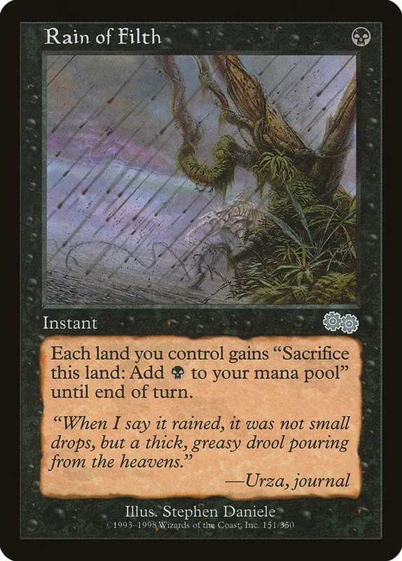Rain of Filth [Urza's Saga] - Japones