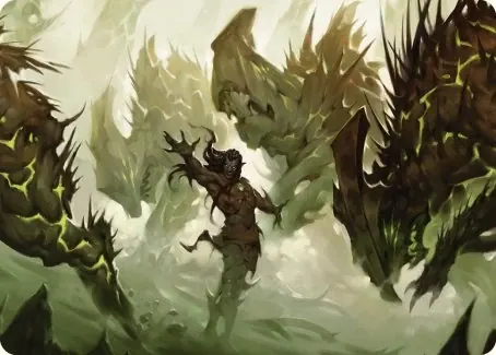 Ezuri's Predation Art Card [Commander Masters Art Series]