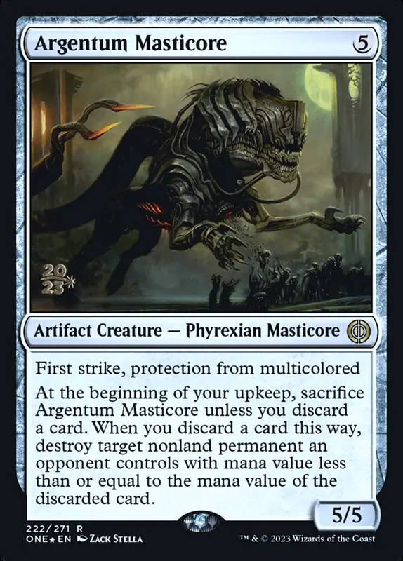 Argentum Masticore [Phyrexia: All Will Be One Promos]