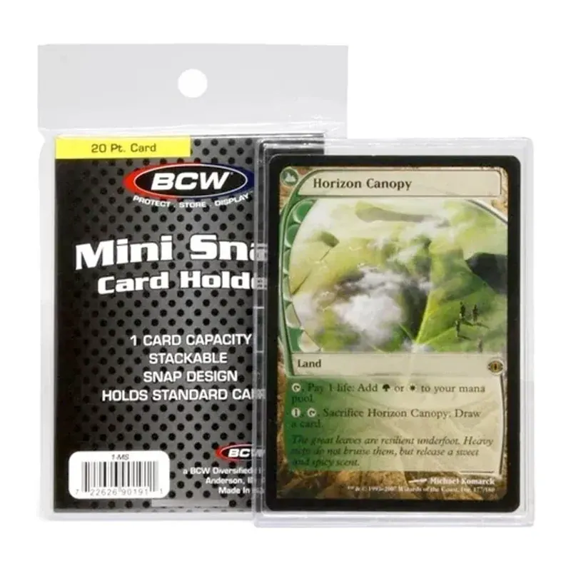 Bcw - Mini Snap - Card Holder