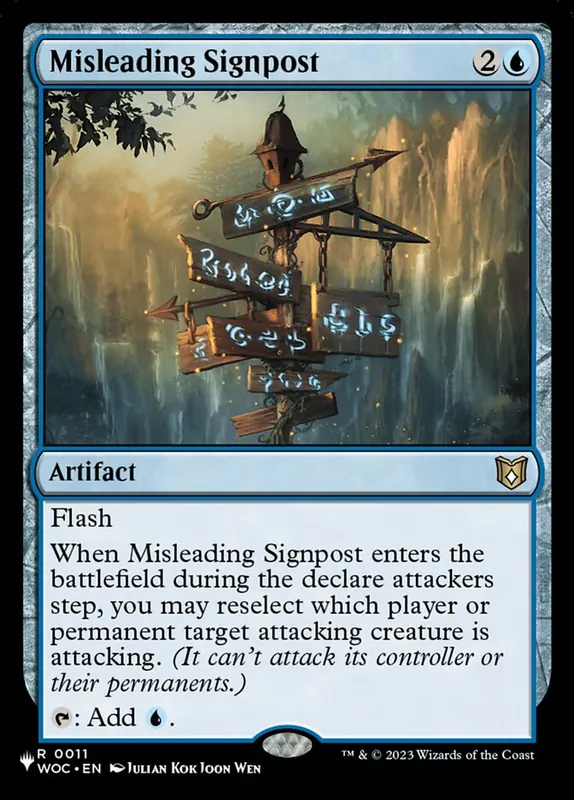 Misleading Signpost [The List]
