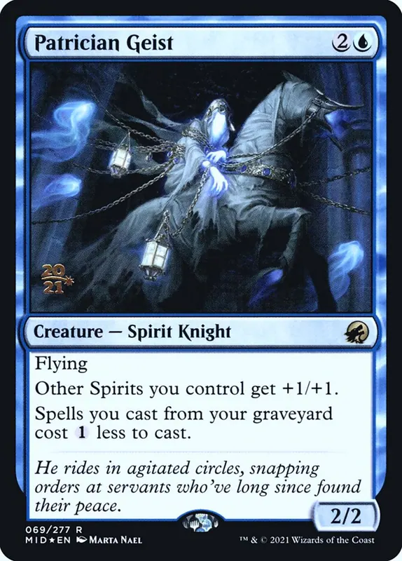 Patrician Geist [Innistrad: Midnight Hunt Promos]