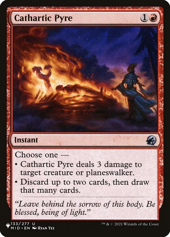 Cathartic Pyre [The List]