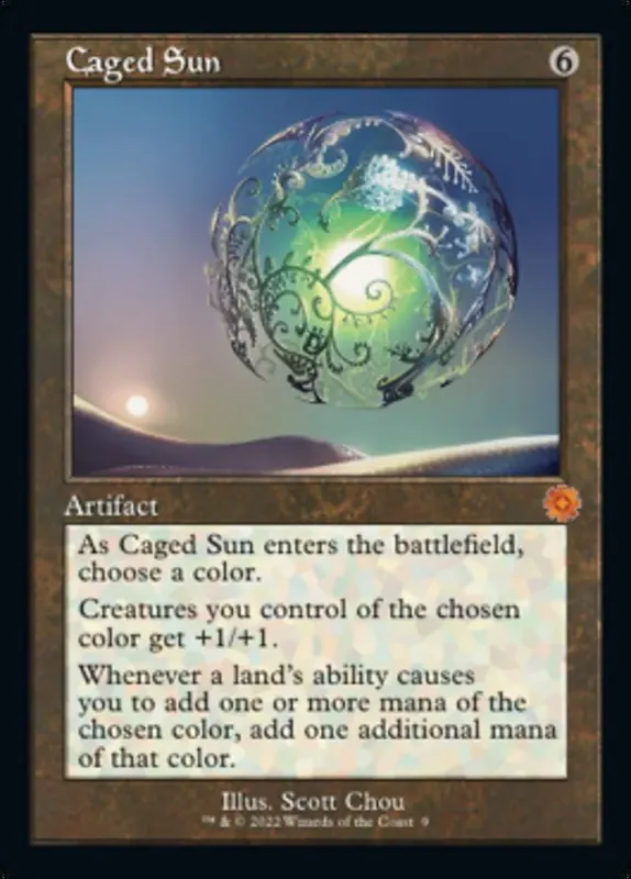 Caged Sun (Retro) [The Brothers' War Retro Artifacts] - Español