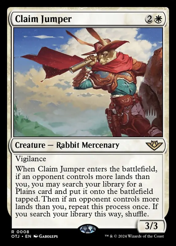 Claim Jumper [Outlaws of Thunder Junction Promos]