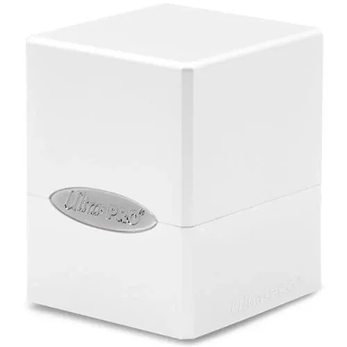 SATIN CUBE - ARTIC WHITE
