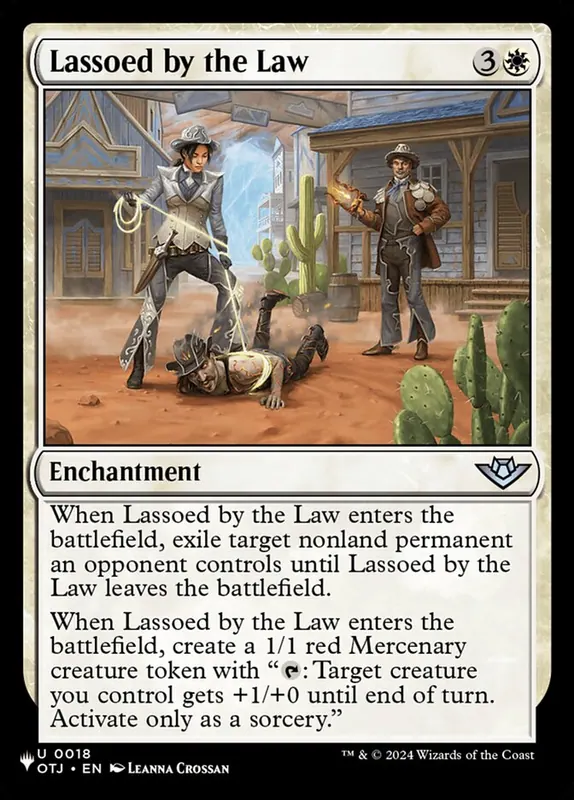 Lassoed by the Law [The List]
