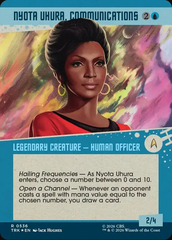 Nyota Uhura, Communications [Star Trek]