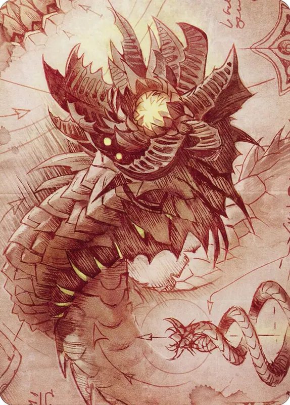 Wurmcoil Engine // Wurmcoil Engine [The Brothers' War Art Series]