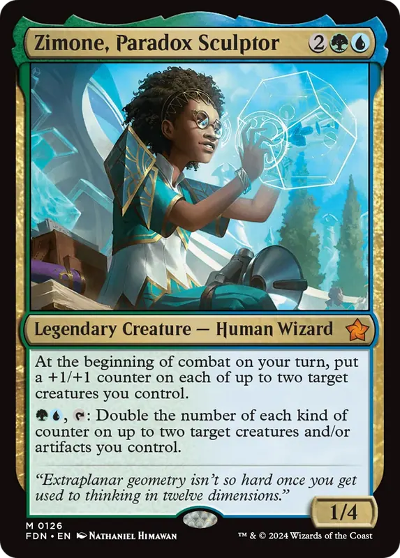 Zimone, Paradox Sculptor [Foundations] - Español