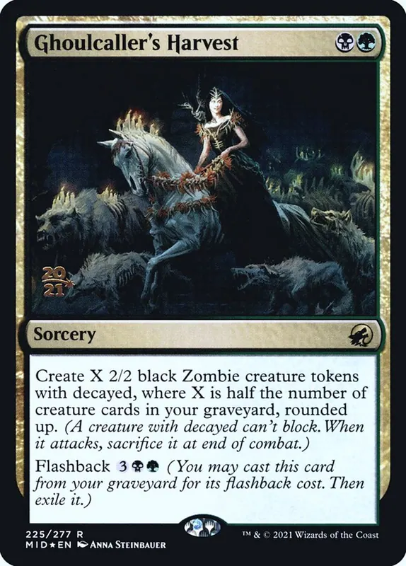 Ghoulcaller's Harvest [Innistrad: Midnight Hunt Promos]