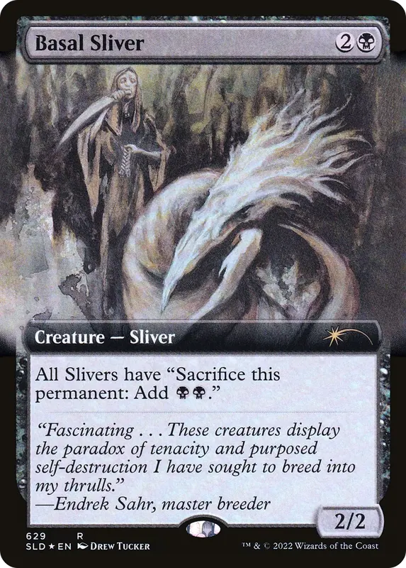 Basal Sliver (Extended Art) [Secret Lair Drop Promos]