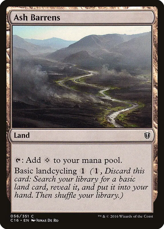 Ash Barrens [Commander 2016]