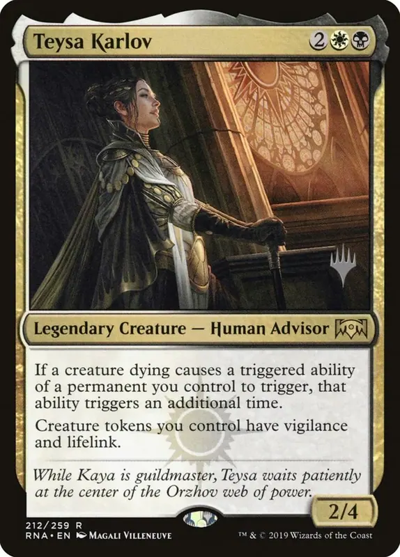 Teysa Karlov (Promo Pack) - Español [Ravnica Allegiance Promos]