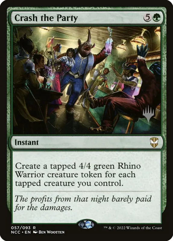 Crash the Party [New Capenna Commander Promos]