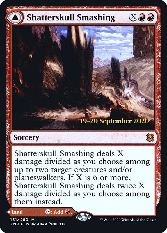 Shatterskull Smashing // Shatterskull, the Hammer Pass [Zendikar Rising Promos]